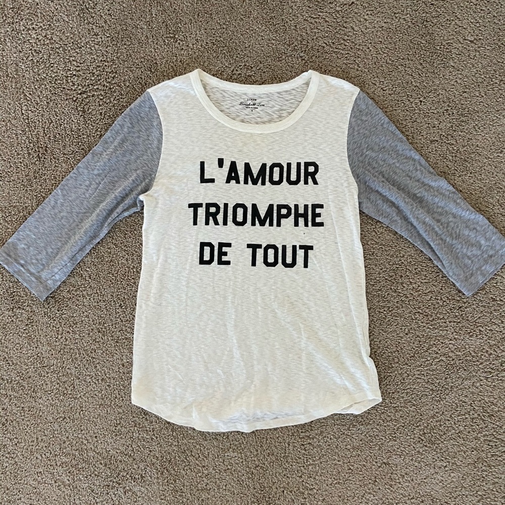 J.Crew graphic tee
